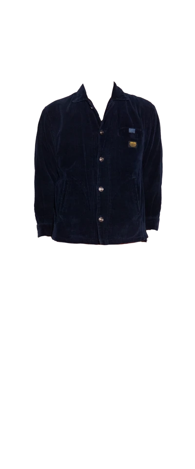 Dark Blue Corduroy Jacket